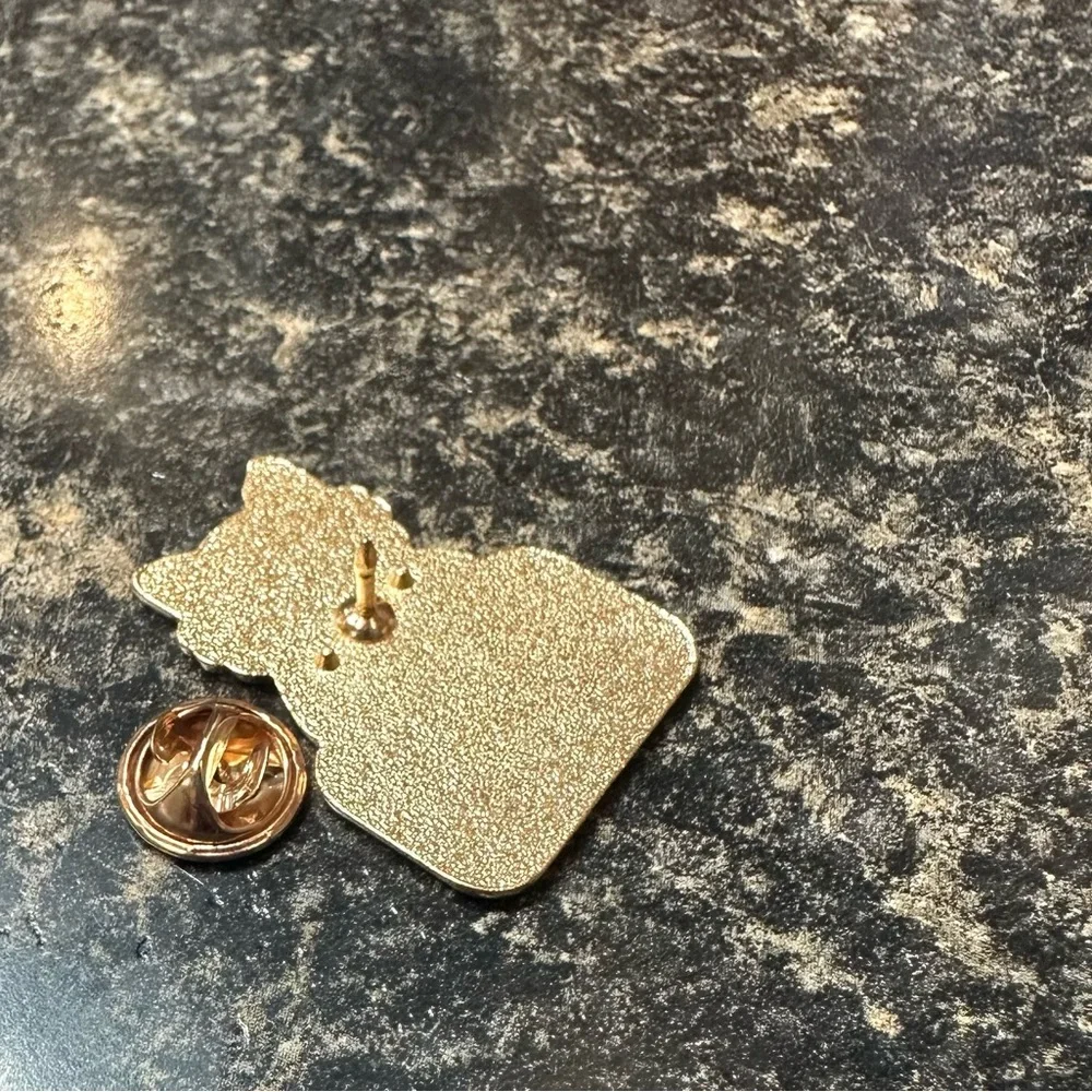 Cat Enamel Pin - Picture 3 of 3